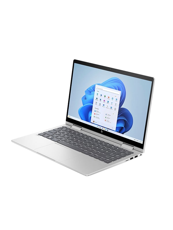 HP Envy X360 14-ES1023DX, Ordinateur Portable HP, Intel Core I7 150U, 16 Go de RAM, 512 Go de SSD, Écran Tactile FHD de 14", Windows 11 Famille, Argent, Clavier Anglais Rétroéclairé avec Garantie
